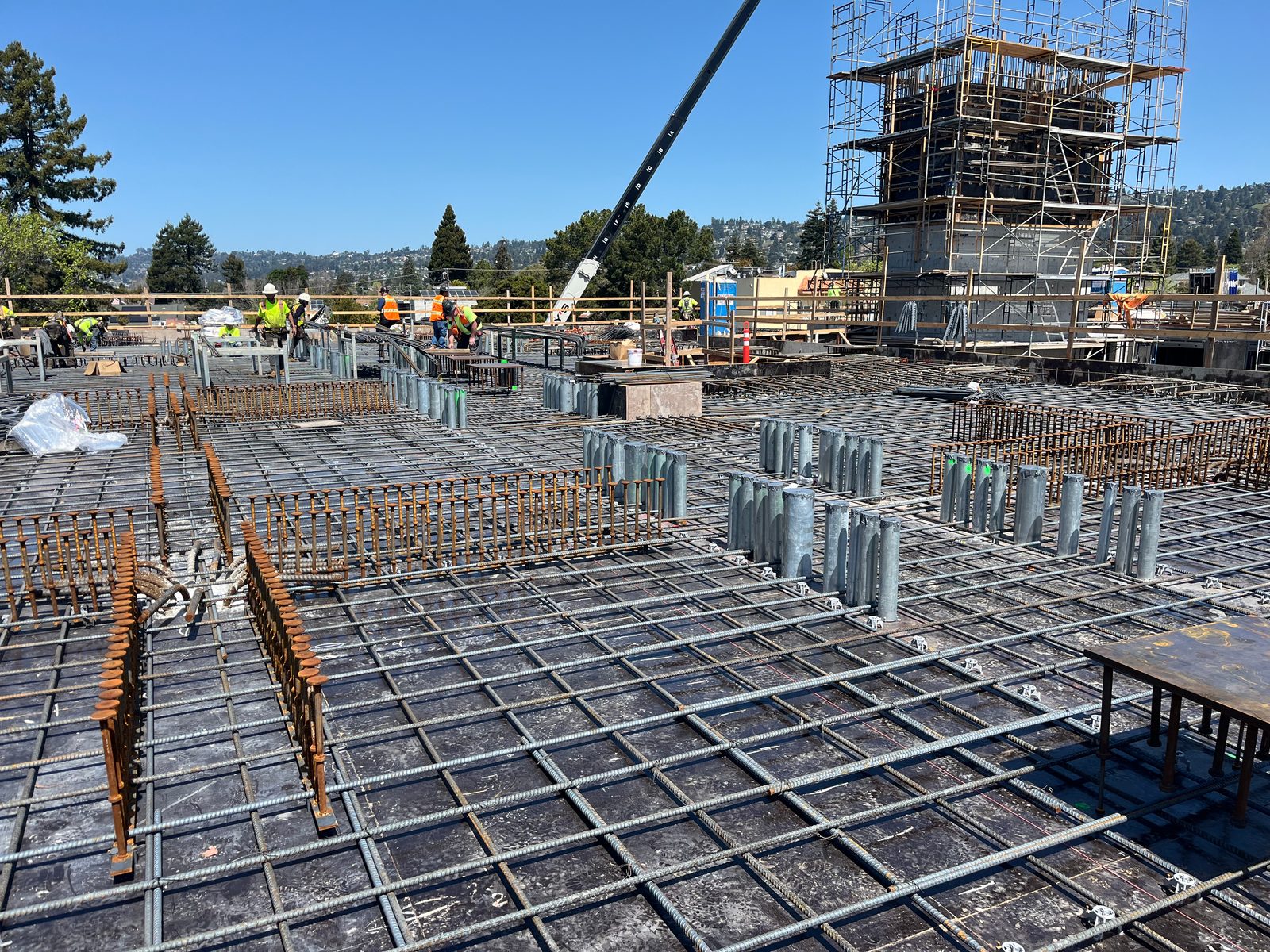 Foundation Rebar Layout — Bay Area